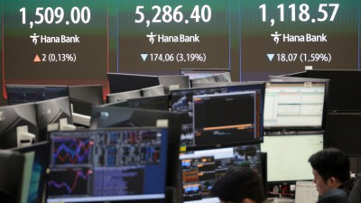 코스피 - 코스닥 하락 출발