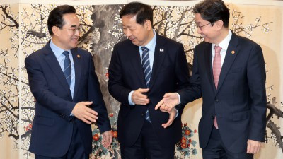 한자리에 모인 이재명 정부 재정·금융 수장들