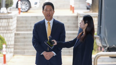 재판 출석하는 오세훈 시장