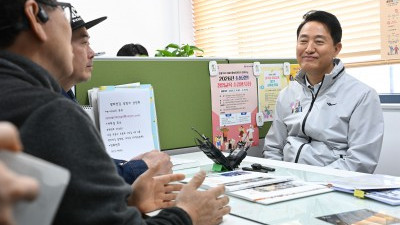 오세훈 서울시장의 쌍리단길 상권 애로사항 청취