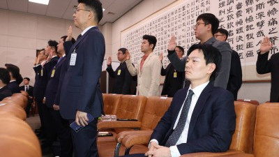 박상용 검사, 국조특위 '선서 거부'